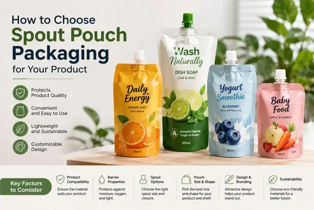How to Choose Spout Pouch Packaging for Your Product